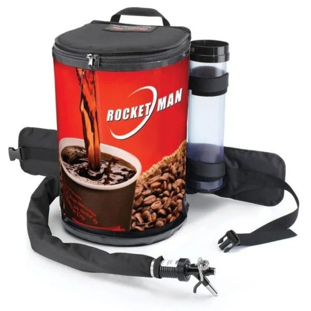 Rocket Man M1002 Mobile Drink System Backpack Beverage‎ Dispenser Coffee Stadium
